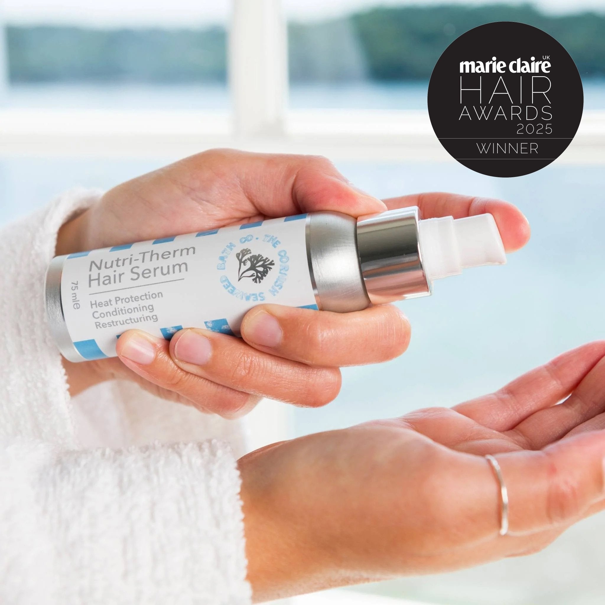 Nutri - Therm Hair Serum - The Cornish Seaweed Bath Co.