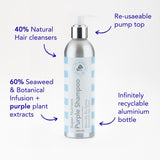 The Complete Super Nutrient Purple Haircare Set - The Cornish Seaweed Bath Co.