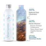 The Complete Super Nutrient Purple Haircare Set - The Cornish Seaweed Bath Co.