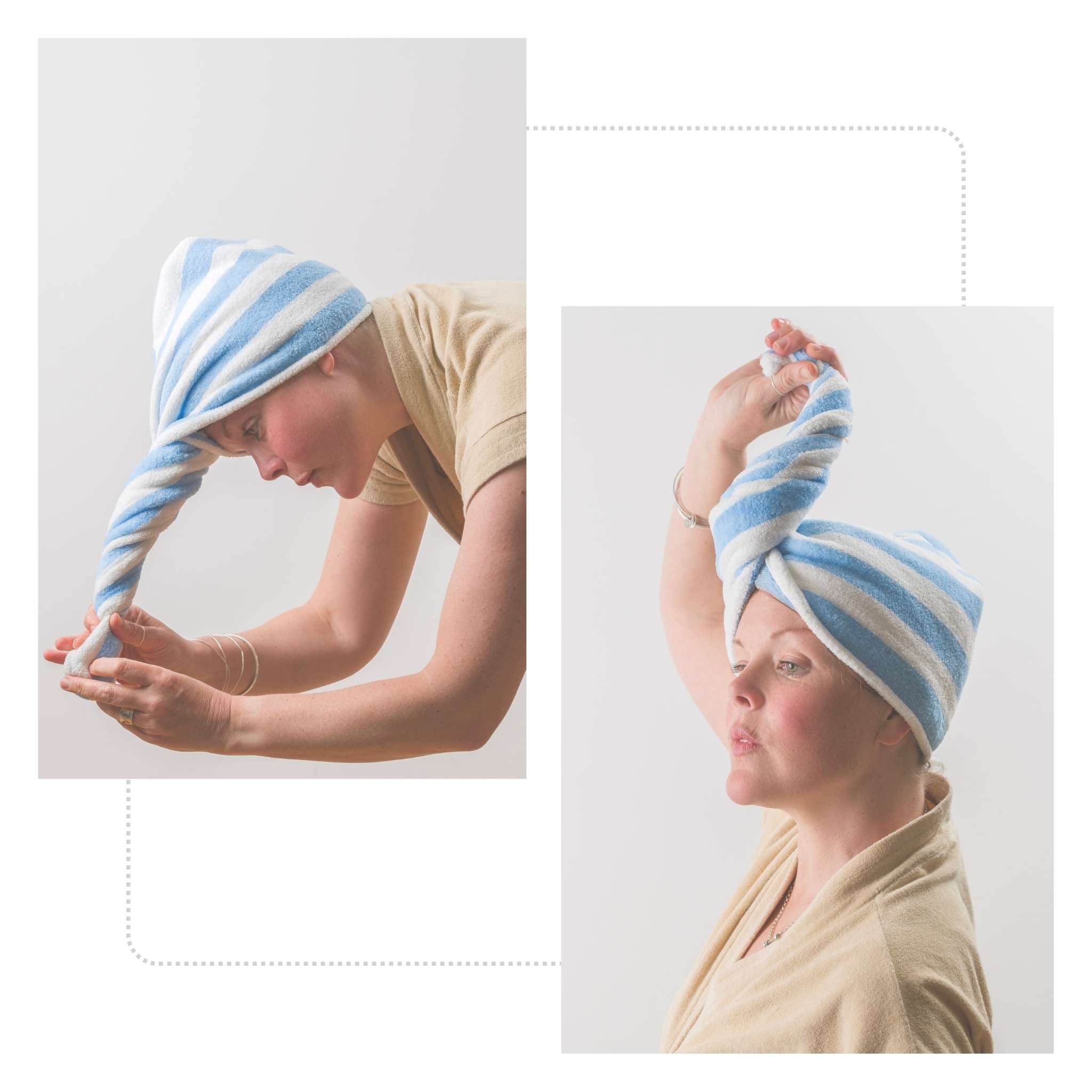 Seaweed Hair Towel – Quick-Dry, Gentle Care Cornish Seaweed Bath