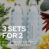 3 for 2 Super Nutrient Haircare Sets - The Cornish Seaweed Bath Co.
