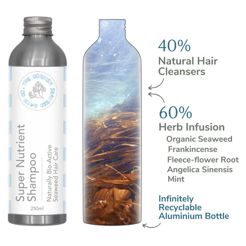 Super Nutrient Haircare Set - The Cornish Seaweed Bath Co.