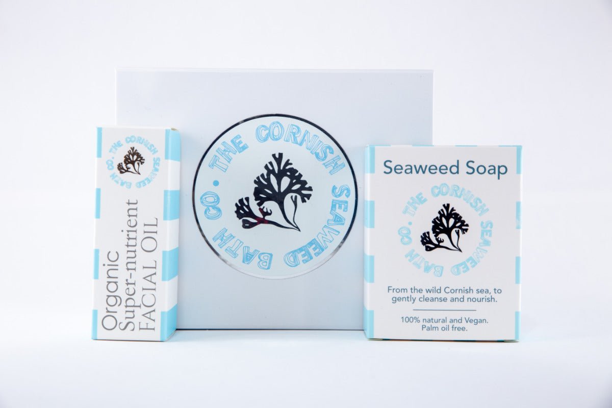 The Super Nutrient Facial Duo Gift Set - The Cornish Seaweed Bath Co.