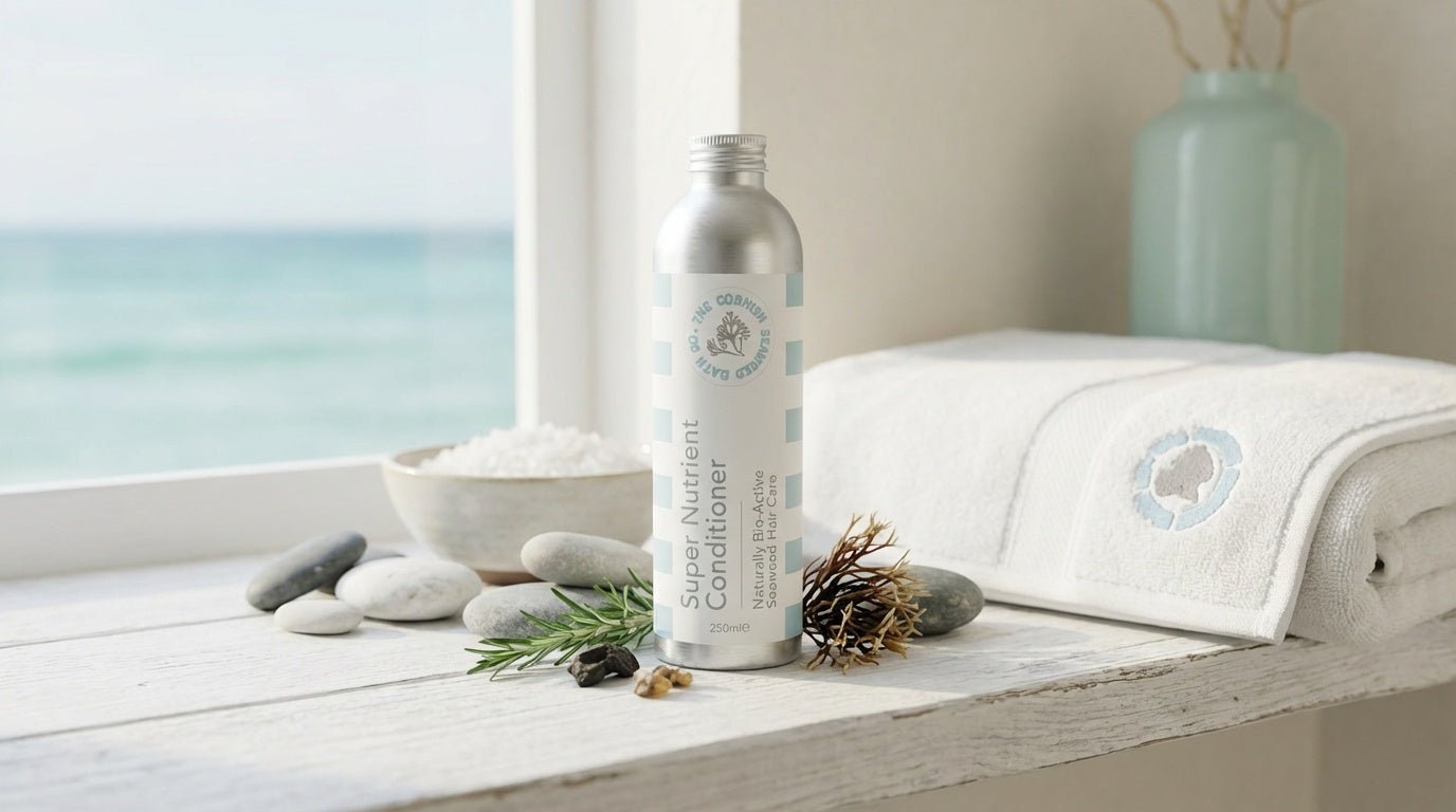 Best Conditioner for Dry Damaged Hair & Menopause - The Cornish Seaweed Bath Co.