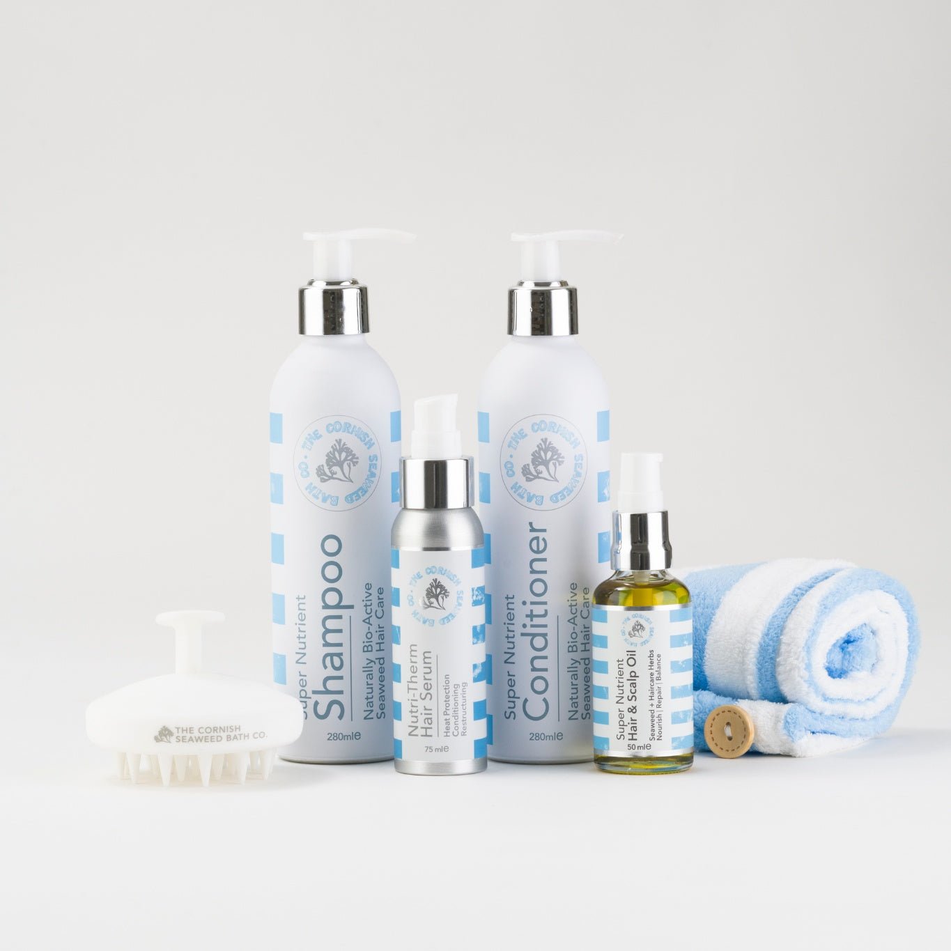 Best Everyday Coastal Set for Dry Scalp & Sensitive Skin - The Cornish Seaweed Bath Co.