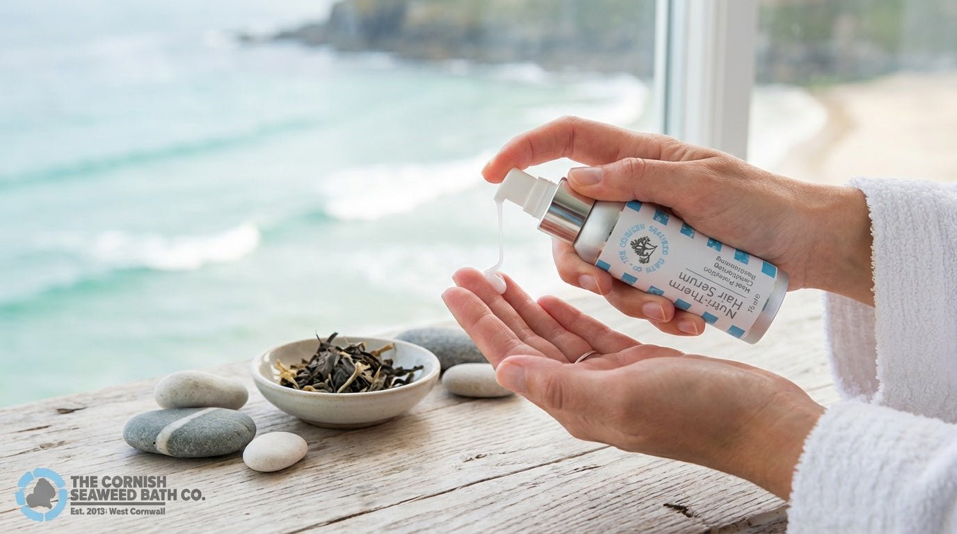 Best Silicone-Free Heat Protectant for Damaged Hair - The Cornish Seaweed Bath Co.