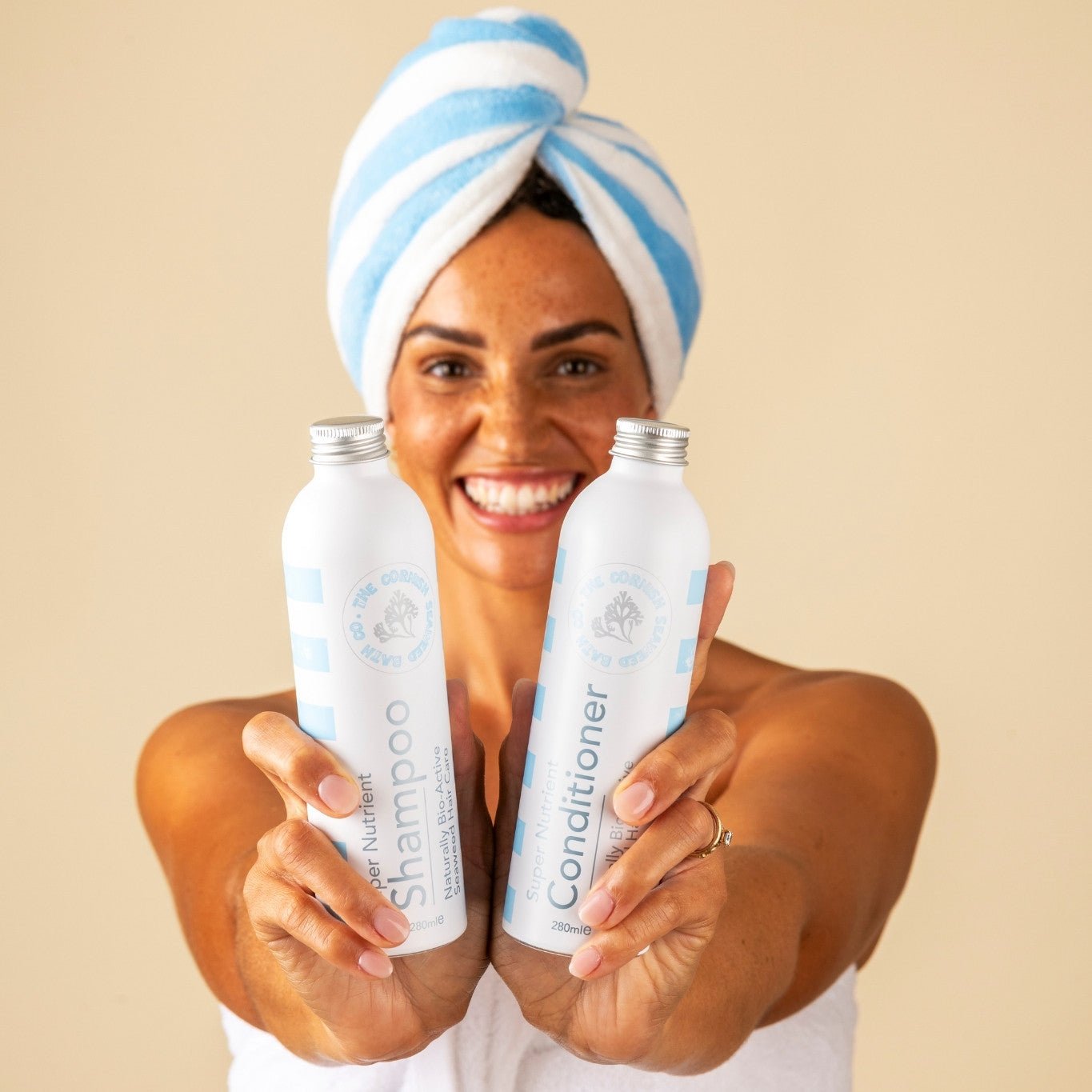 Haircare Products With Drying Towel: Complete Guide - The Cornish Seaweed Bath Co.