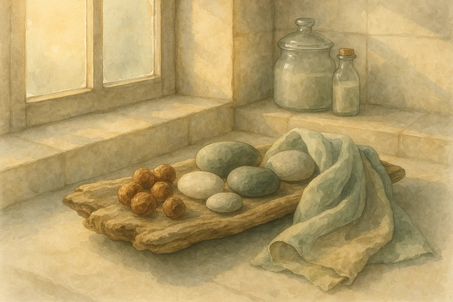 soap dispenser brown