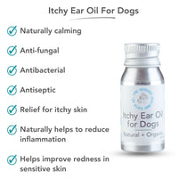 Itchy Ear Oil for Dogs - The Cornish Seaweed Bath Co.