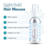 Light Hold Hair Mousse - The Cornish Seaweed Bath Co.