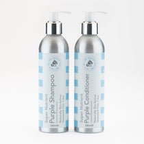 Super Nutrient Purple Haircare Set - The Cornish Seaweed Bath Co.