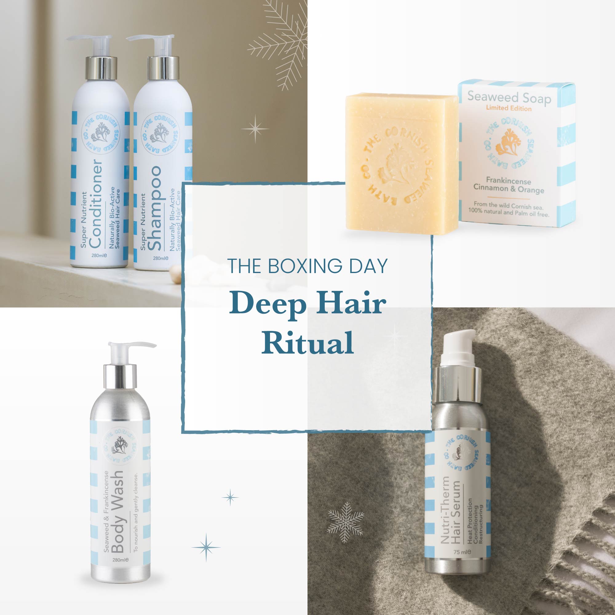 The Boxing Day Deep Hair Ritual - The Cornish Seaweed Bath Co.