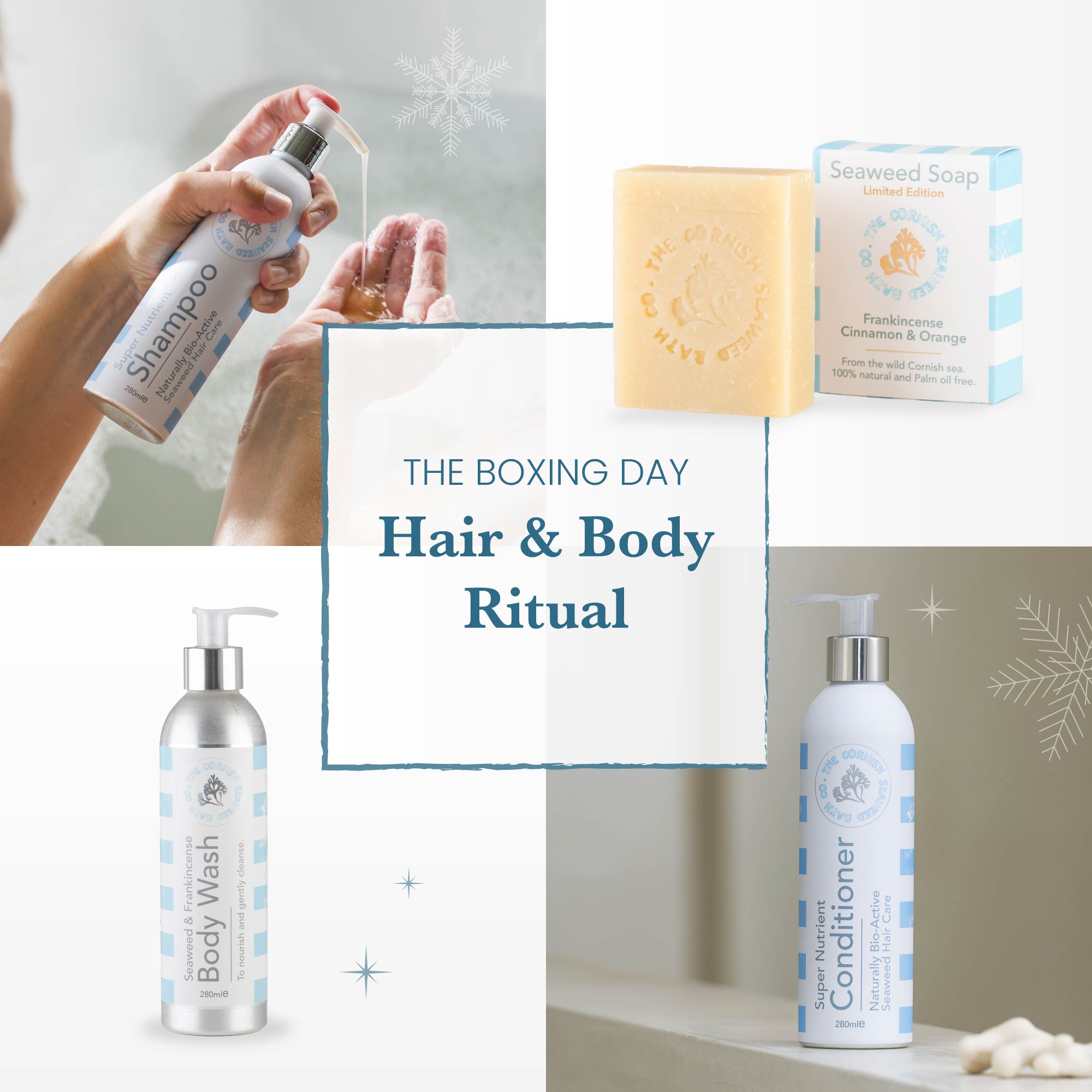 The Boxing Day Hair & Body Ritual - The Cornish Seaweed Bath Co.
