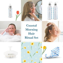 The Coastal Morning Hair Ritual Set - The Cornish Seaweed Bath Co.