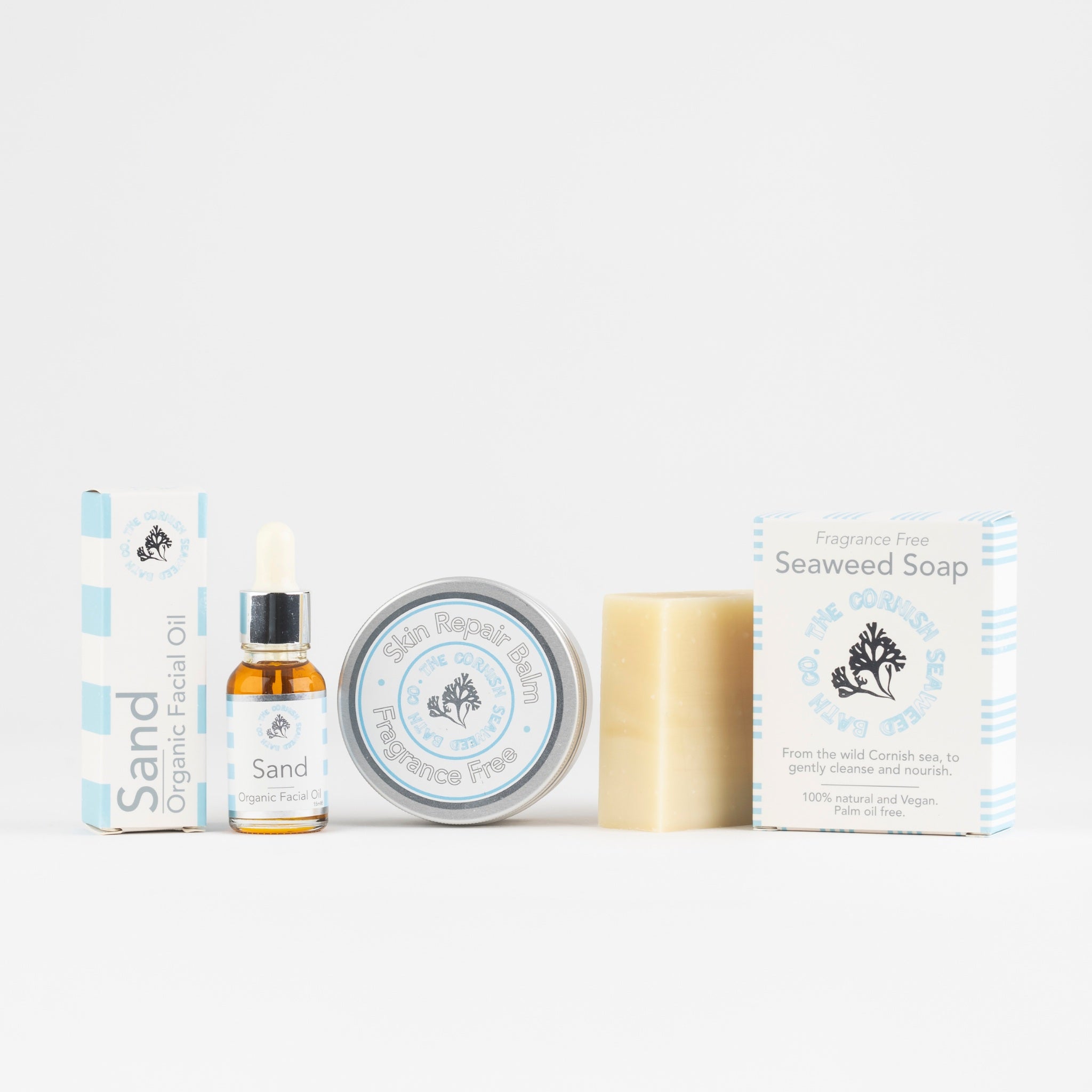 The Eczema Facial Care Set - The Cornish Seaweed Bath Co.