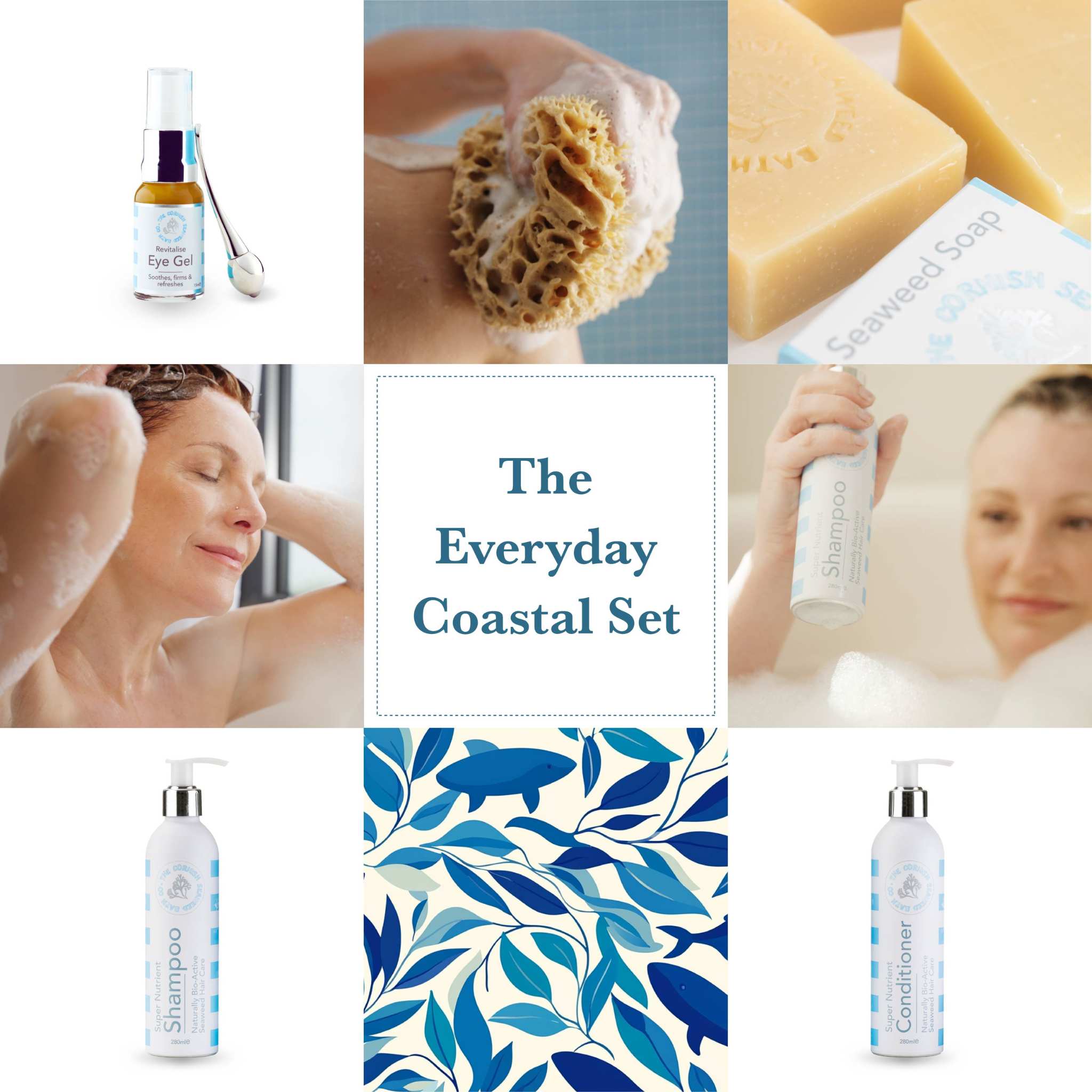 The Everyday Coastal Set - The Cornish Seaweed Bath Co.