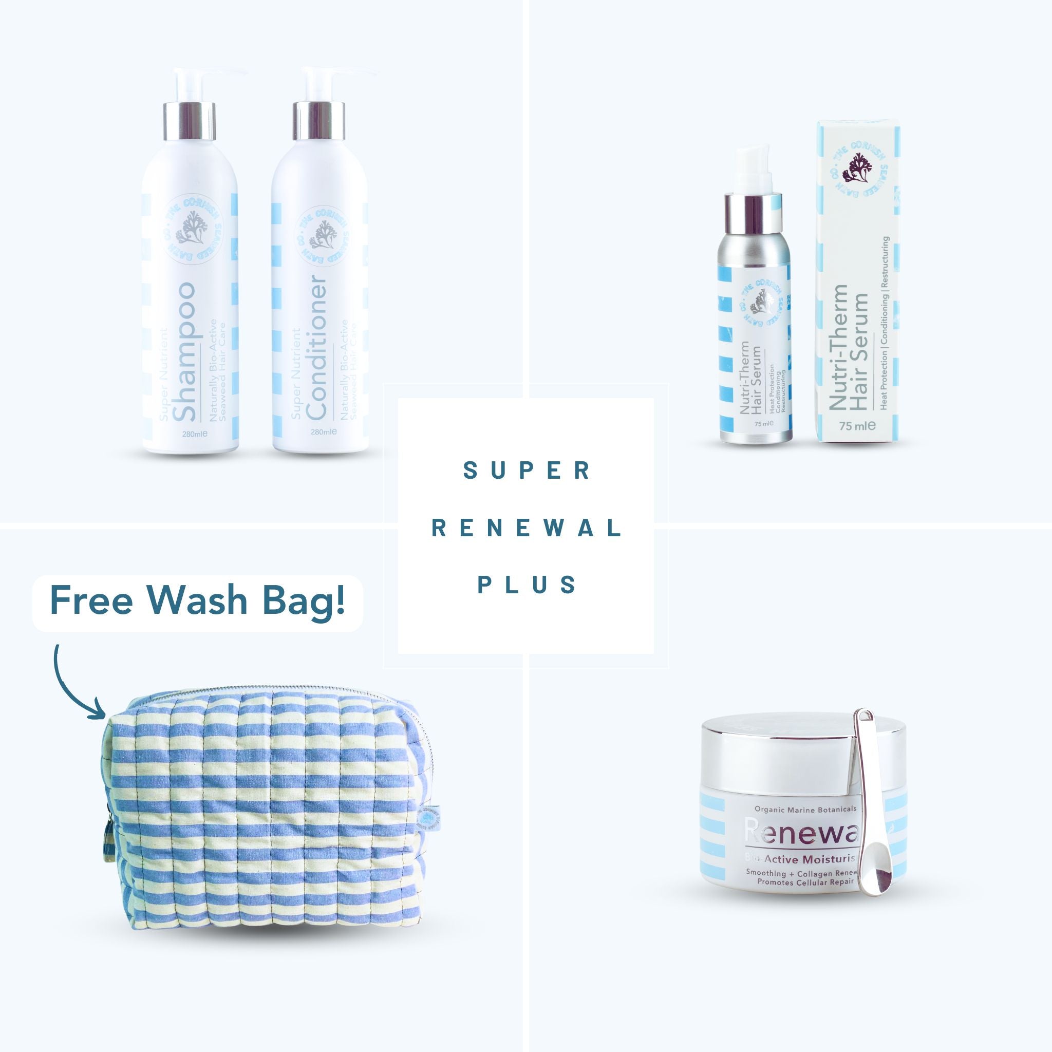 The Super Renewal Plus Bundle - The Cornish Seaweed Bath Co.