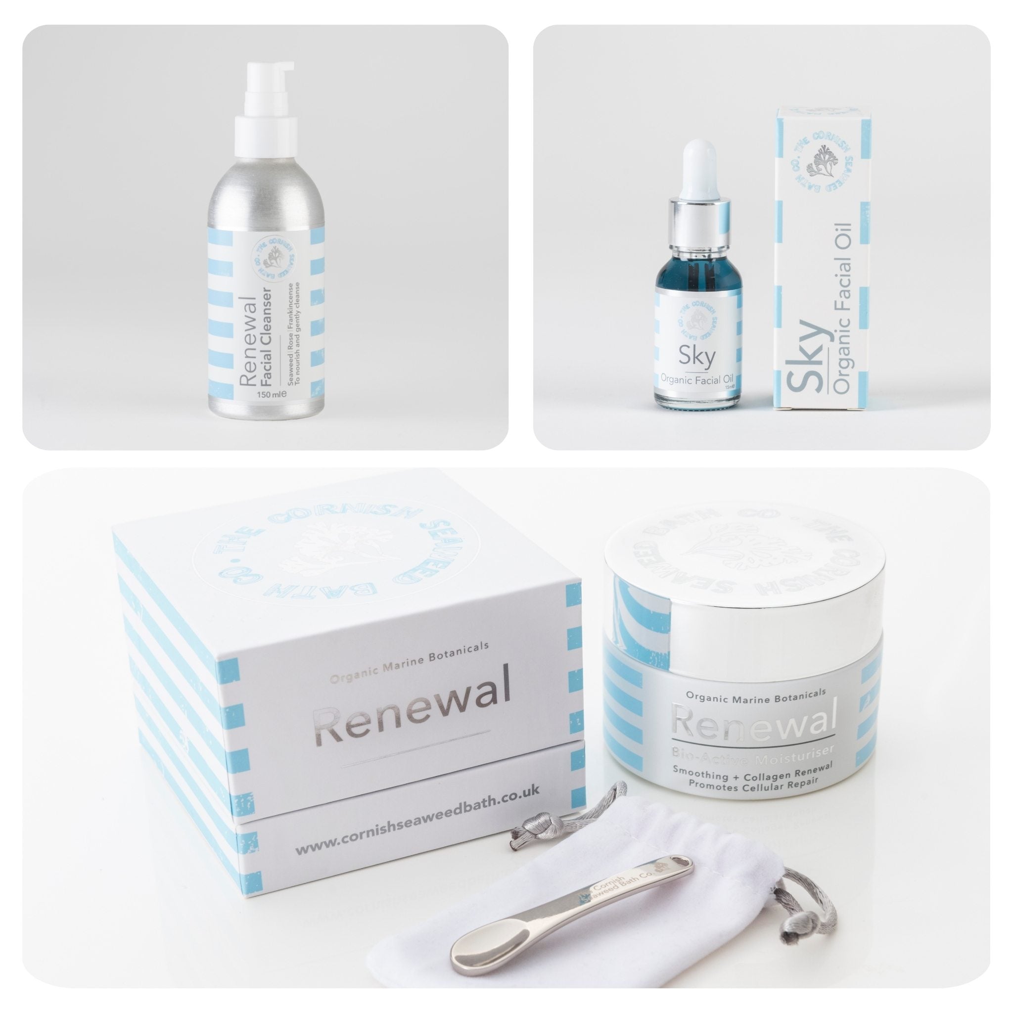 The Winter Renewal Facial Care Bundle - The Cornish Seaweed Bath Co.