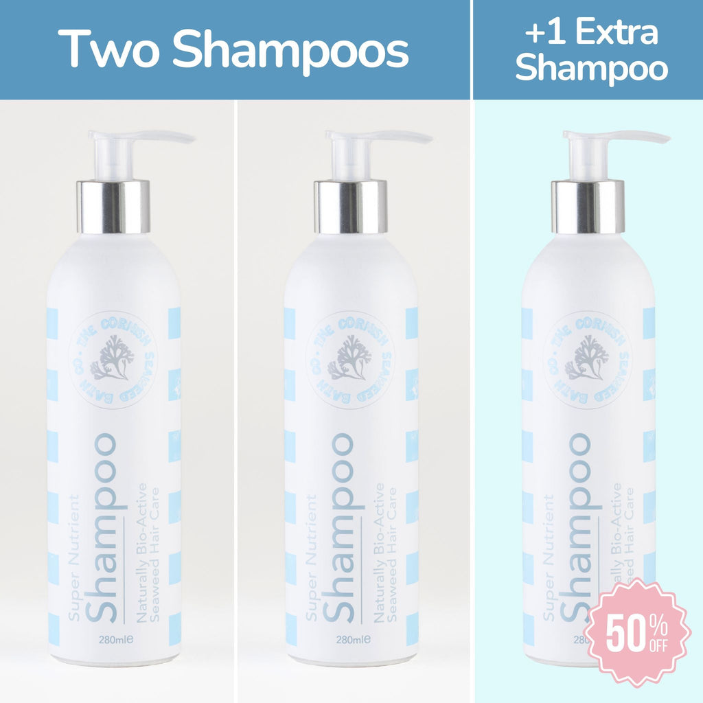 Two Shampoos + Extra Shampoo