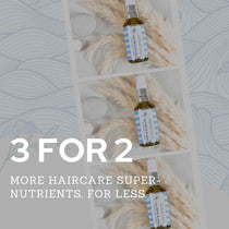 3 For 2 - Super Nutrient Hair & Scalp Oils - The Cornish Seaweed Bath Co.