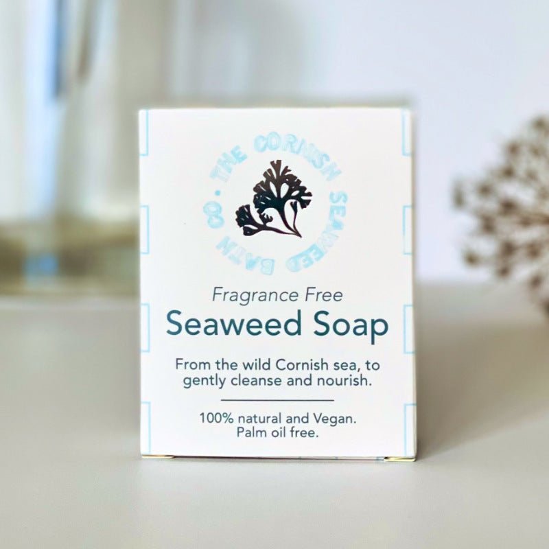 Fragrance Free Seaweed Soap (large) - The Cornish Seaweed Bath Co.