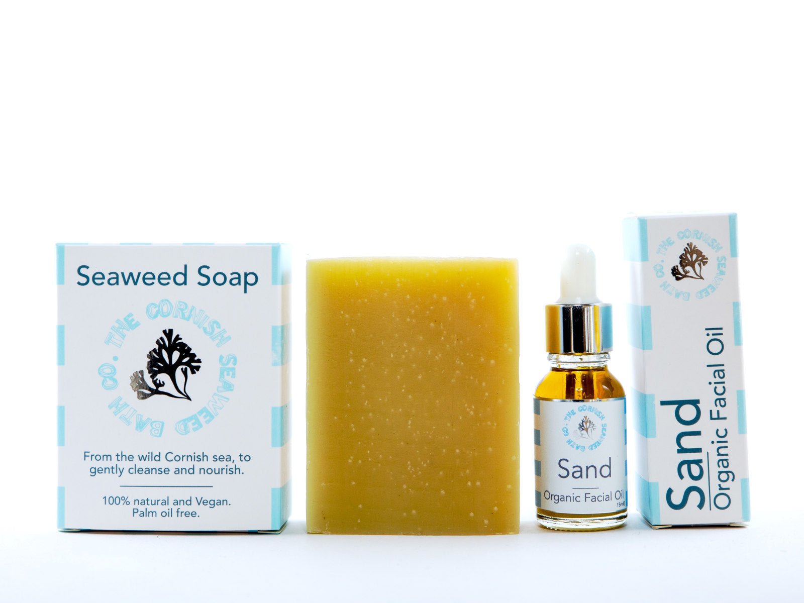 The Sand Facial Duo Gift Set - The Cornish Seaweed Bath Co.